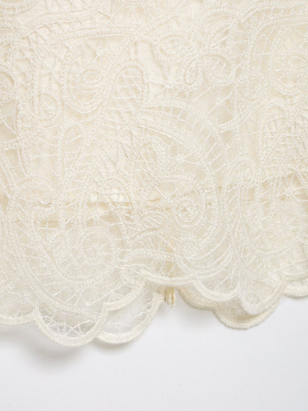 Spring Elegant Lantern Sleeve Lace Skirt Two Piece Set New Arrivals