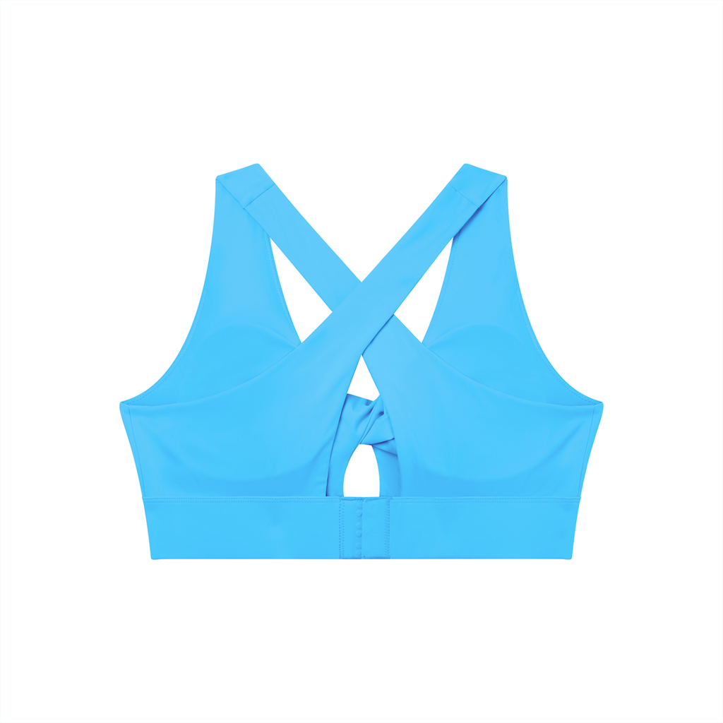 Women's Twist Front V-Neck Sports Bra