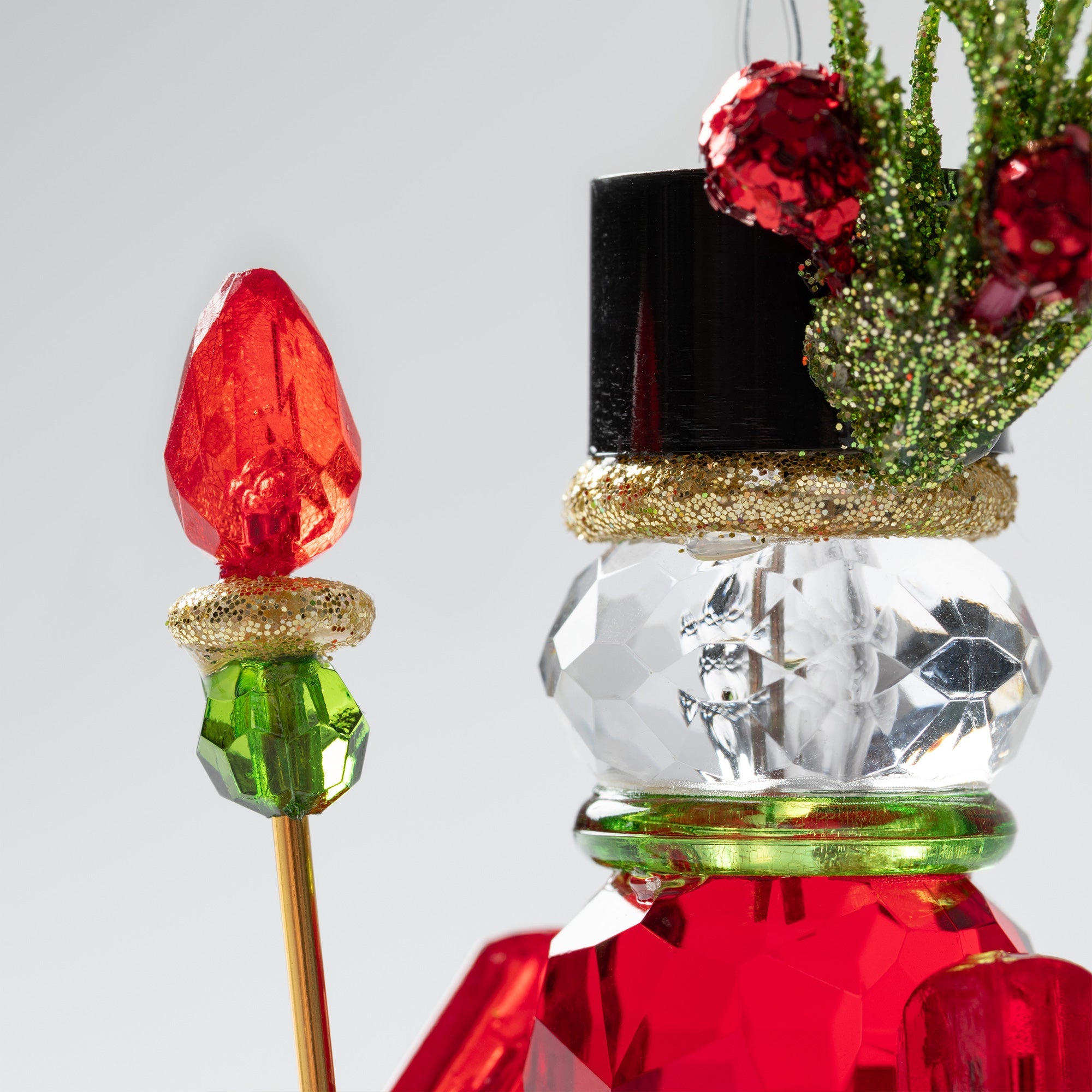 Sparkling Musician Nutcracker Ornament