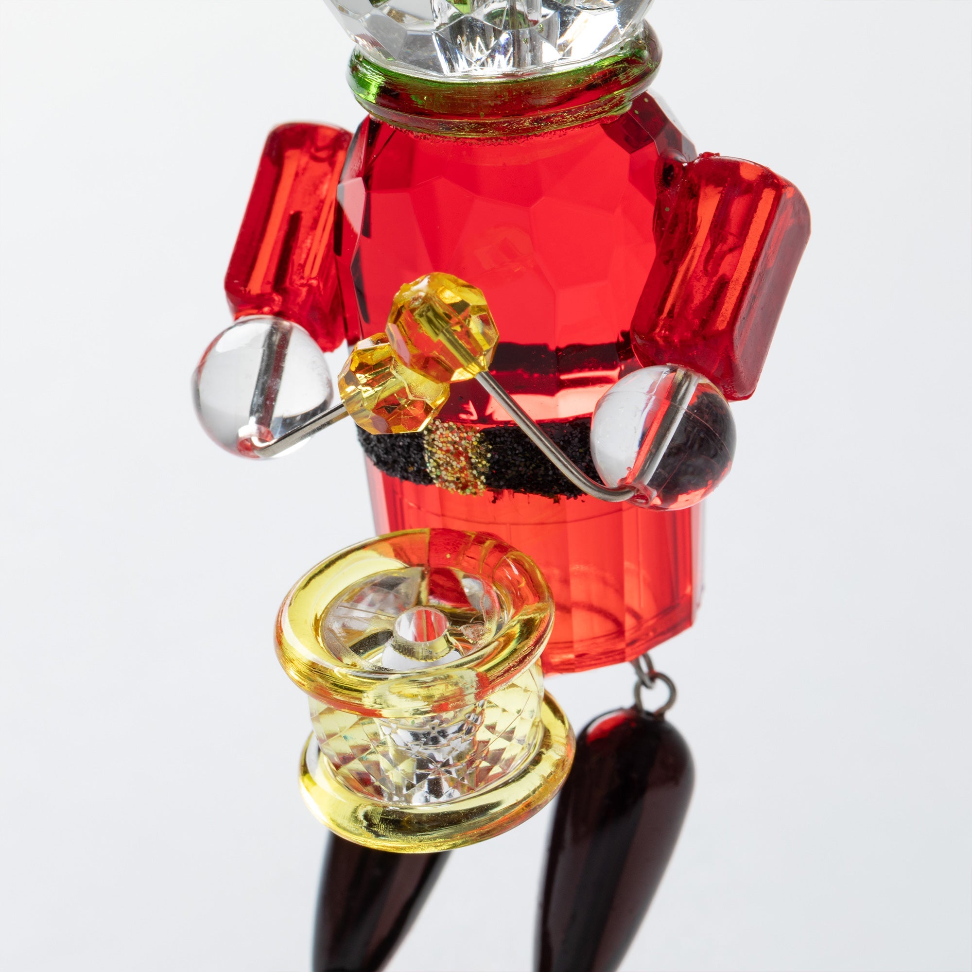 Sparkling Musician Nutcracker Ornament