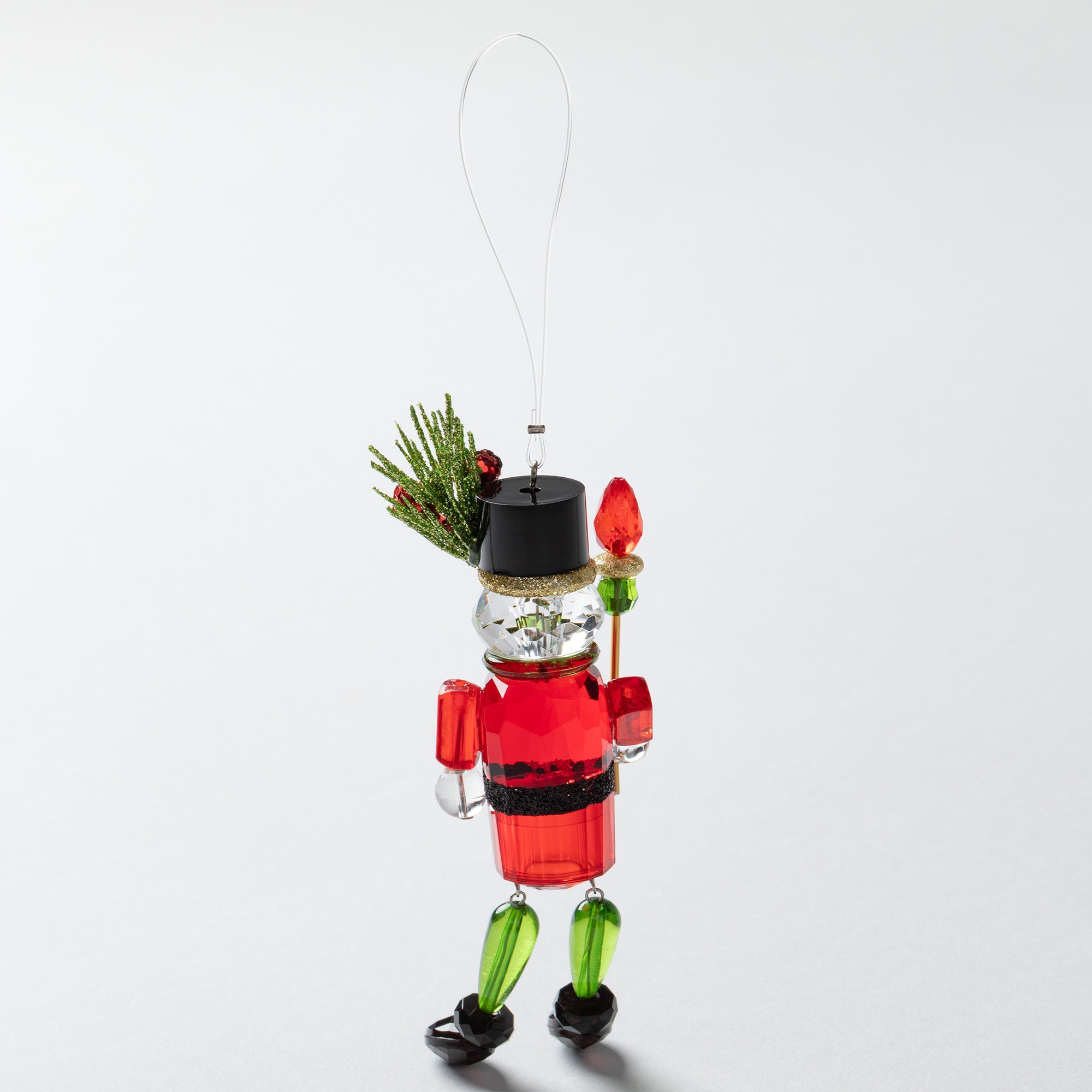 Sparkling Musician Nutcracker Ornament