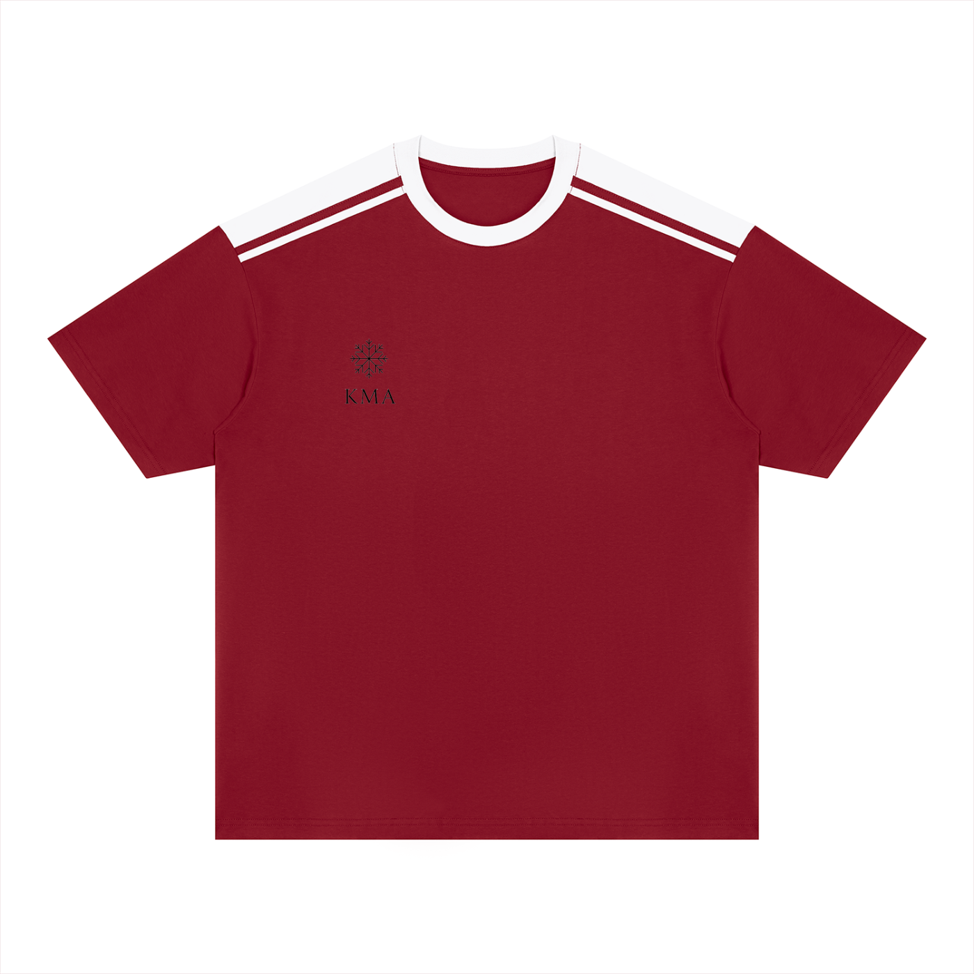 Unisex Color Block Loose T-Shirt
