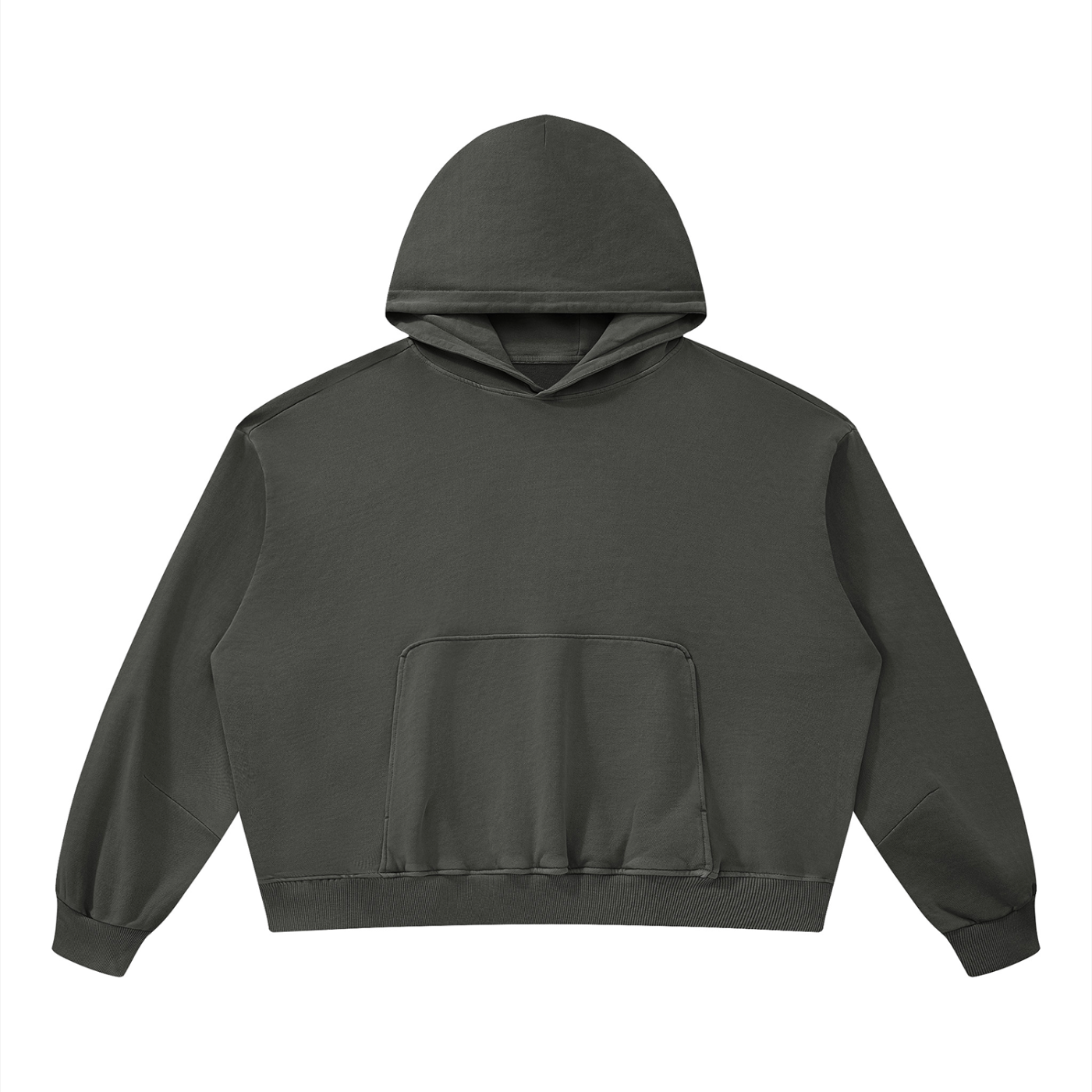 Unisex Boxy Vintage Washed Hoodie