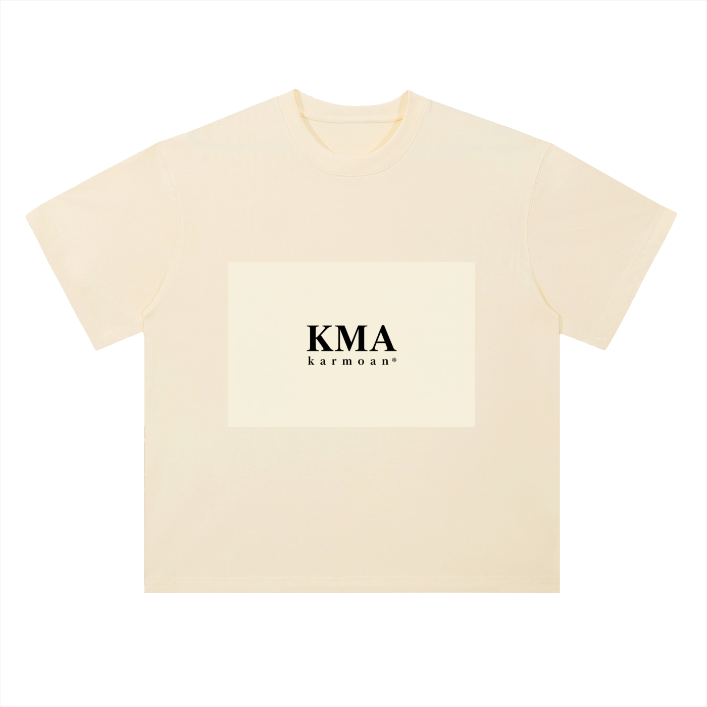 Heavyweight Drop Shoulder Cotton T-Shirt