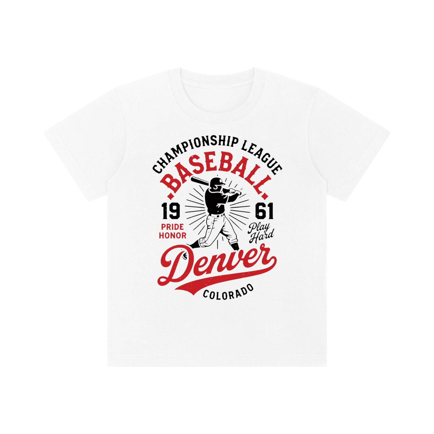 Kid's Crewneck Short Sleeve T-Shirt