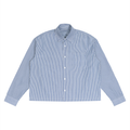 Unisex Boxy Striped Shirt