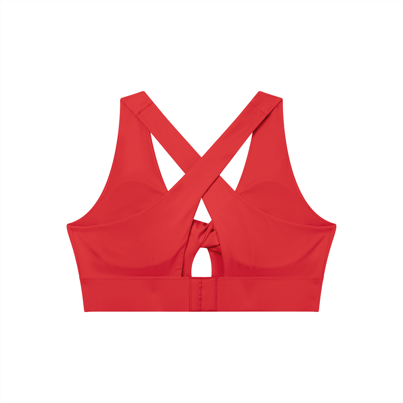 Women's Twist Front V-Neck Sports Bra