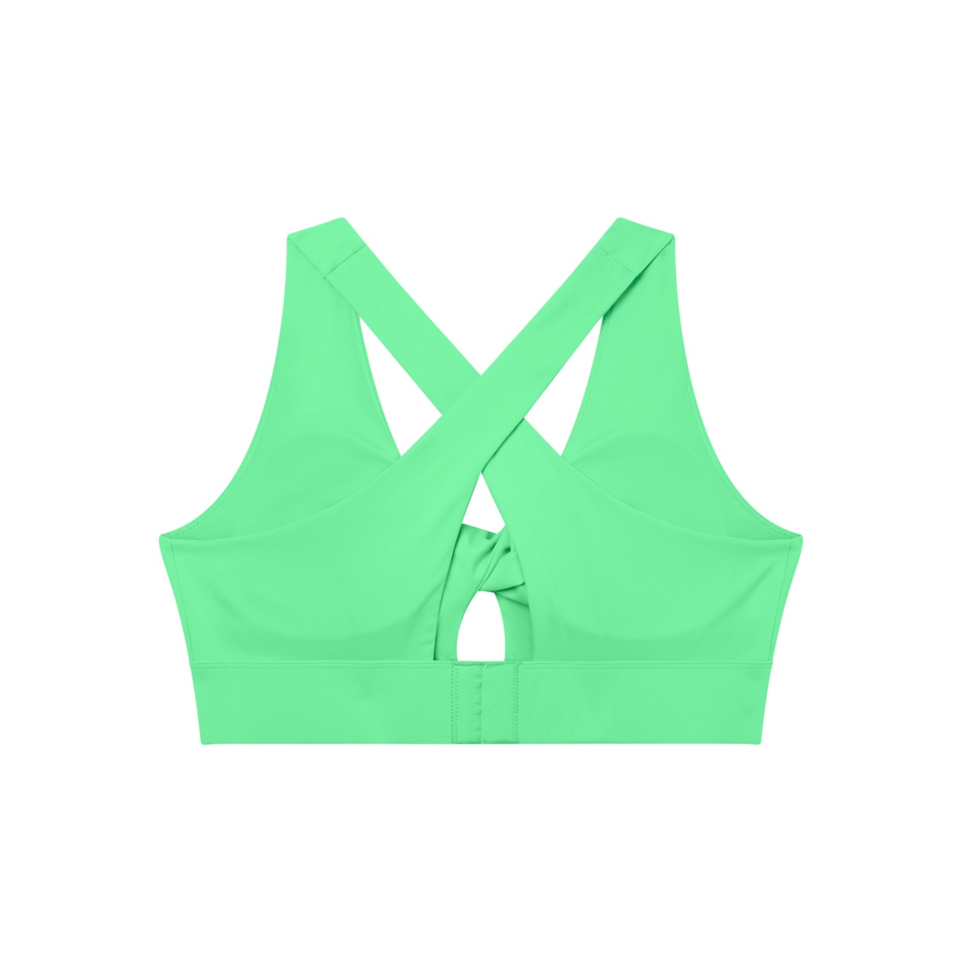 Women's Twist Front V-Neck Sports Bra