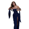 Slim Fit Scarf Tube Top Dress MUNSIEUR New Arrivals