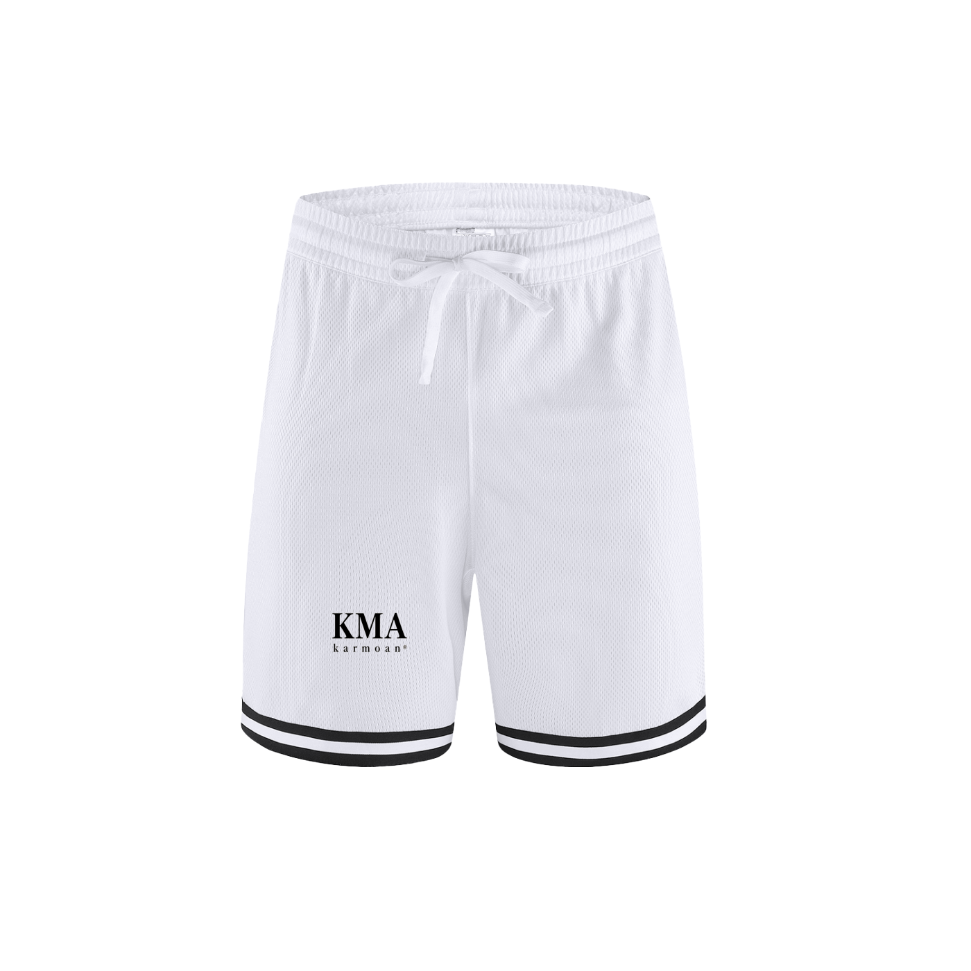 Classic Stripe Trim Basketball Shorts