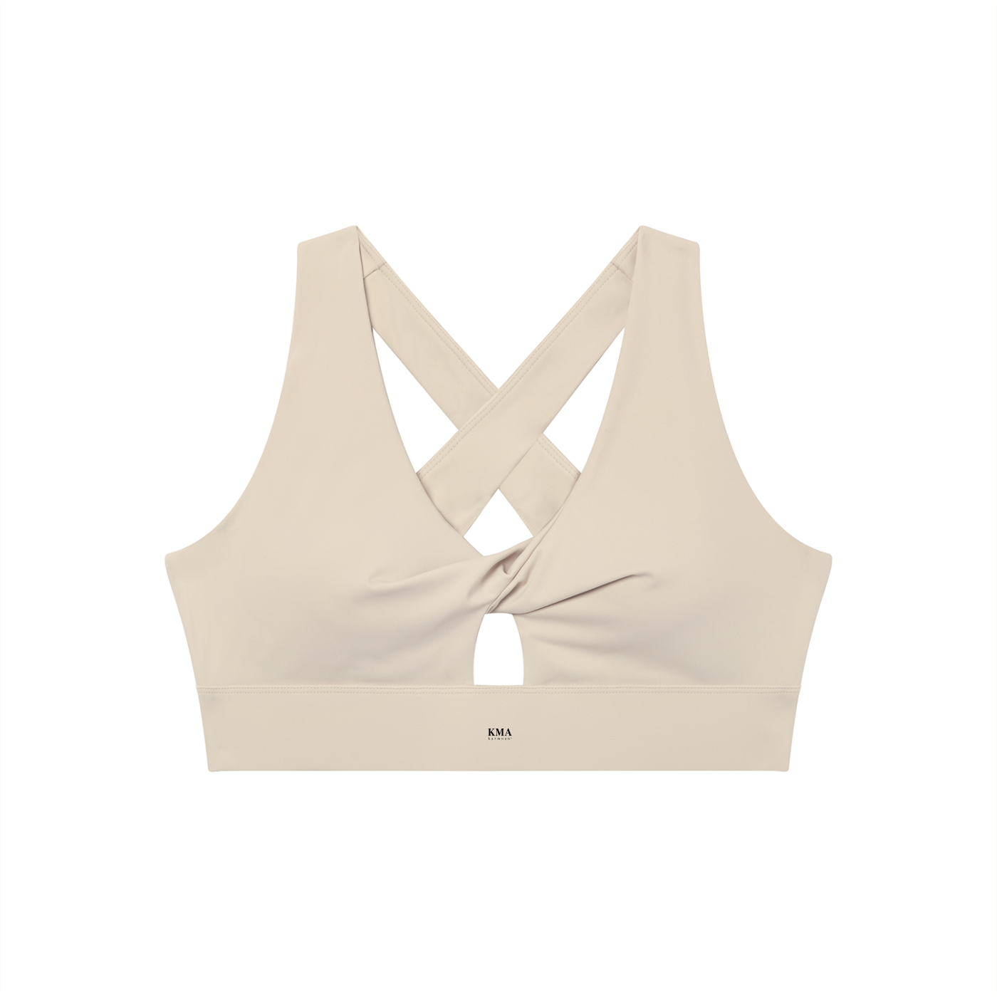 Women's Twist Front V-Neck Sports Bra