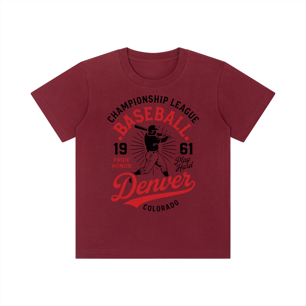 Kid's Crewneck Short Sleeve T-Shirt