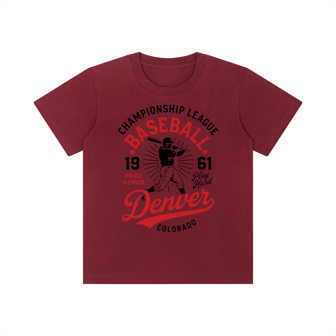 Kid's Crewneck Short Sleeve T-Shirt