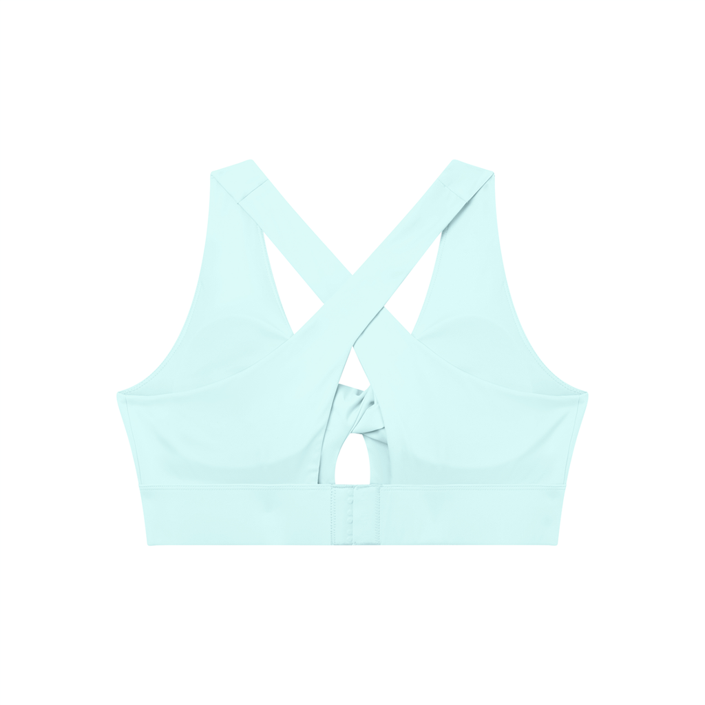 Women's Twist Front V-Neck Sports Bra