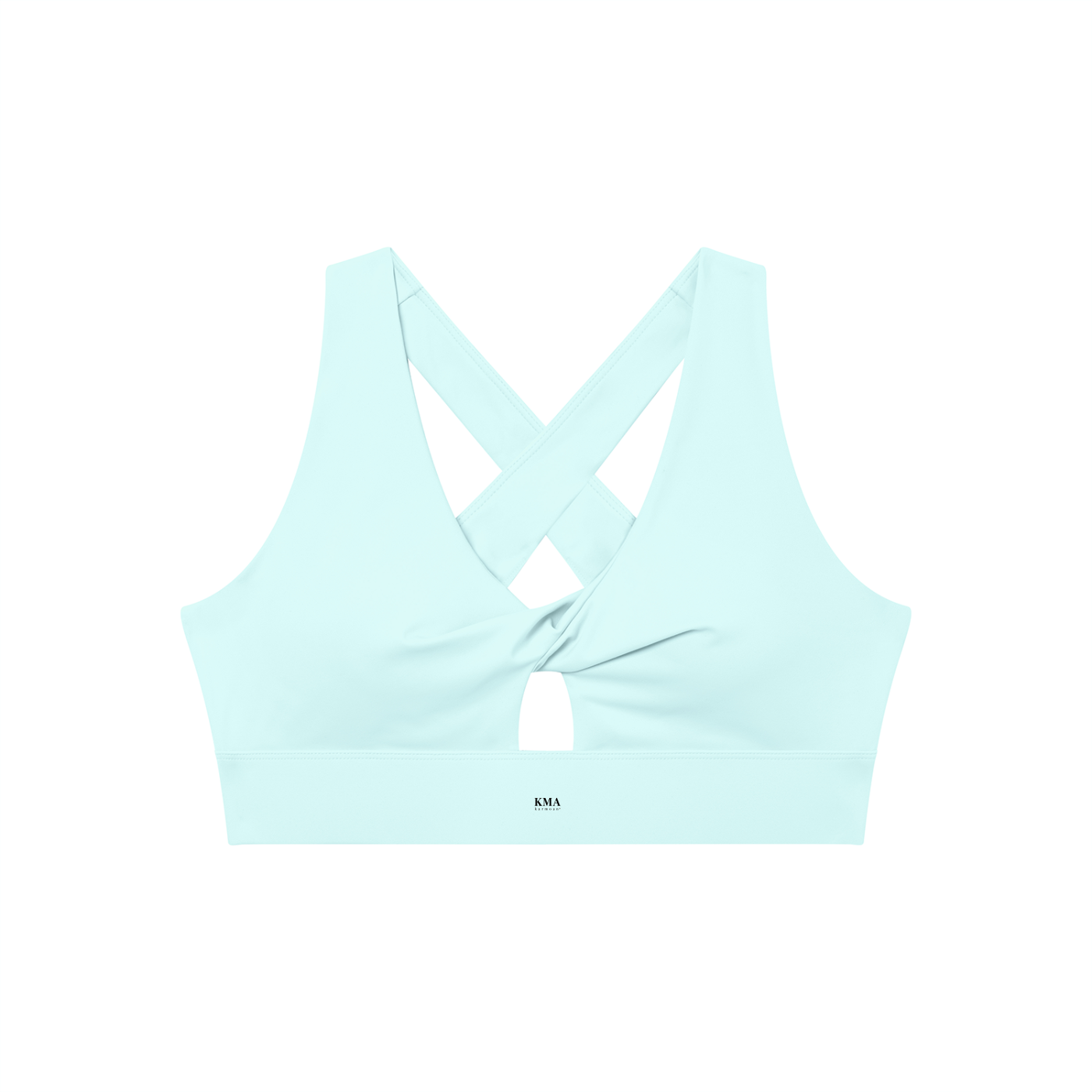 Women's Twist Front V-Neck Sports Bra