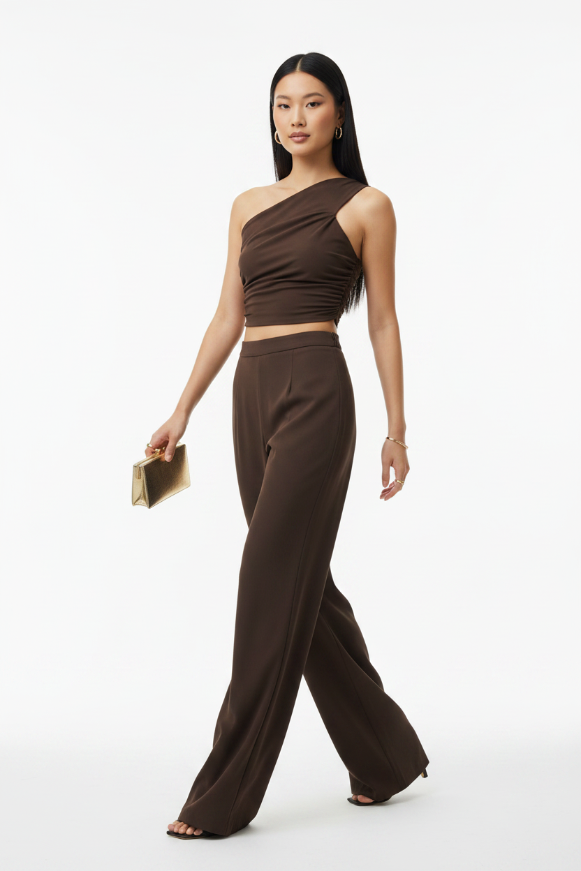 Modelo cabello negro